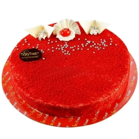 Half kg red velvet Round Cake