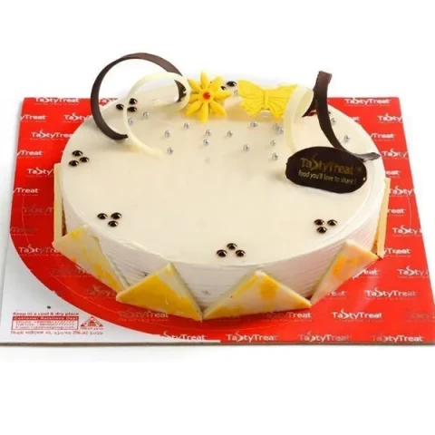 Half kg premium vanilla cake