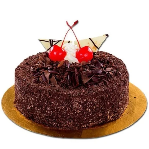 Half kg Chocolate Lady Round Cake