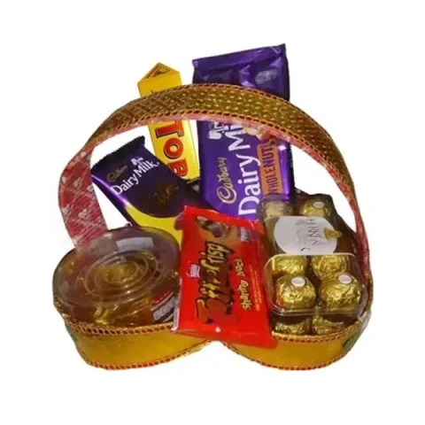 Assorted Choco Lover Basket