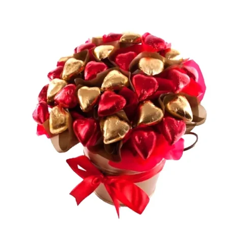 Send Heart Shaped Chocolate Bouquet for beloved