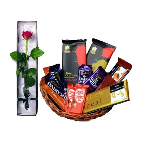 Assorted Choco Lover Basket