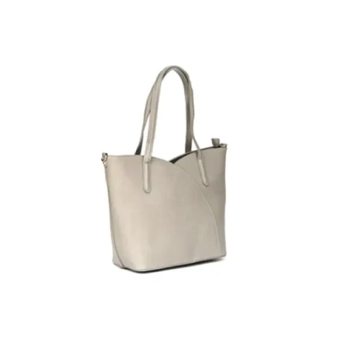 Imported white fashionable handbag