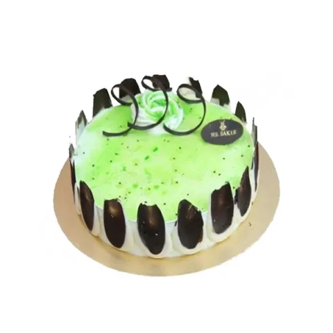 Send Kiwi Mousse Round Cake to Bangladesh