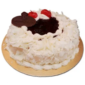 Mr. Baker - Half kg White Forest Round Cake