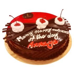 Mr. Baker - Half kg Red Velvet Round Cake