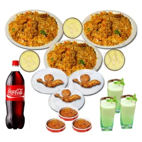 Fakruddin Chicken Biryani 3 plate (Half plate)
