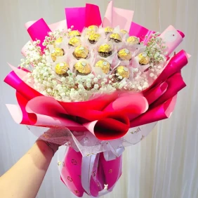 Send Ferrero Rocher Bouquet to bd