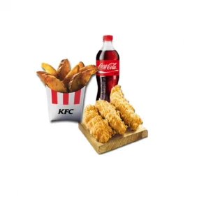 Send KFC- Crispy Chicken Strips w/Coleslaw & Pepsi to Bangladesh